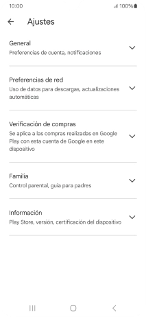 Pulsa Preferencias de red.