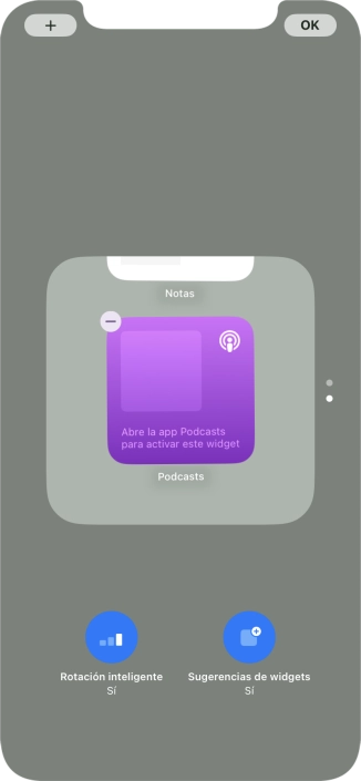 Pulsa Rotación inteligente para activar o desactivar la función. Pulsa Rotación inteligente para activar o desactivar la función.