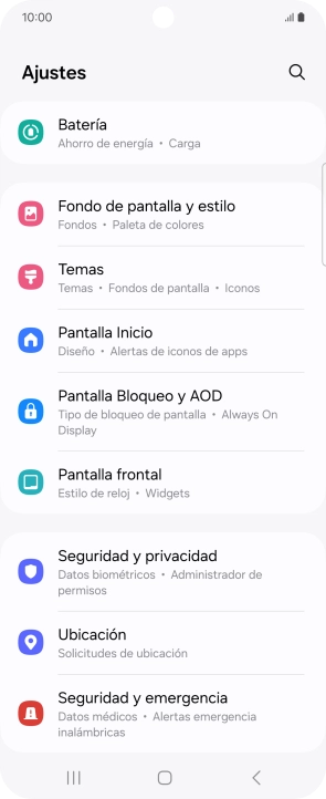 Pulsa Batería.