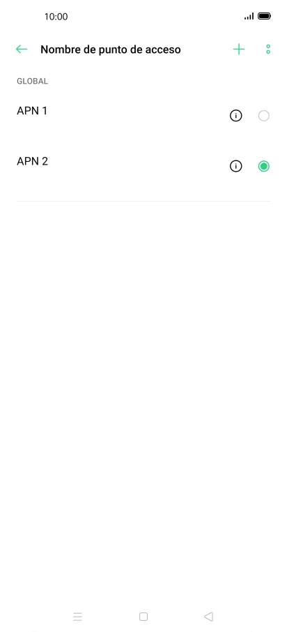 Pulsa la tecla de inicio para terminar y regresar a la pantalla de inicio.