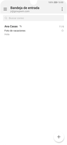 Pulsa el icono de menú.