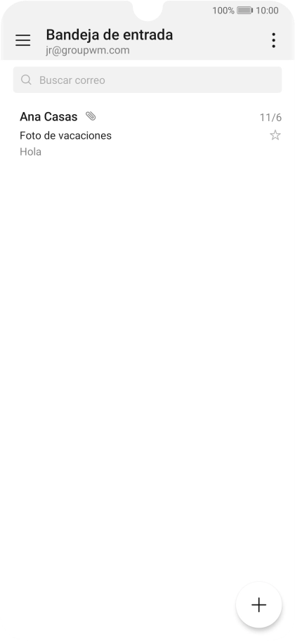 Pulsa el icono de menú.