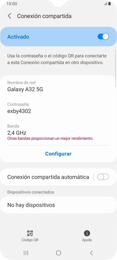 Pulsa la tecla de inicio para terminar y regresar a la pantalla de inicio.
