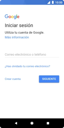 Si no tienes una cuenta de Google, pulsa Crear cuenta y sigue las indicaciones de la pantalla para ver cómo crear una cuenta nueva. Si no tienes una cuenta de Google, pulsa Crear cuenta y sigue las indicaciones de la pantalla para ver cómo crear una cuenta nueva.