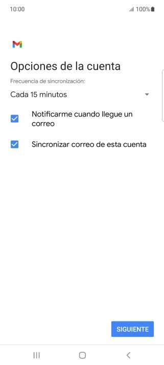 Pulsa la lista desplegable bajo 