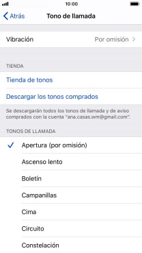 Pulsa los timbres de llamada deseados para escucharlos. Pulsa los timbres de llamada deseados para escucharlos.