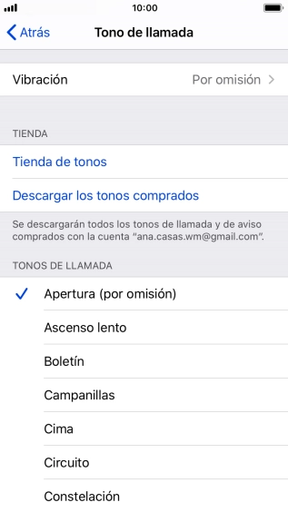 Pulsa los timbres de llamada deseados para escucharlos. Pulsa los timbres de llamada deseados para escucharlos.