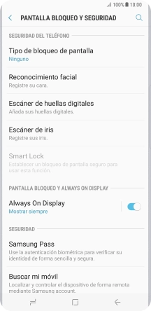 Pulsa la tecla de inicio para terminar y regresar a la pantalla de inicio.