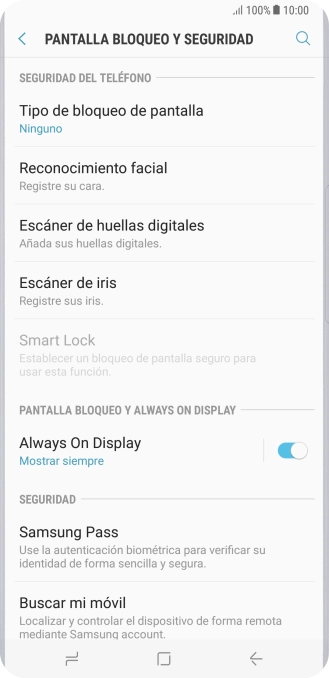 Pulsa la tecla de inicio para terminar y regresar a la pantalla de inicio.