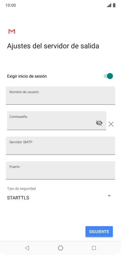 Pulsa el indicador junto a 