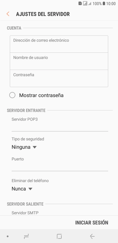 Pulsa en el campo bajo 