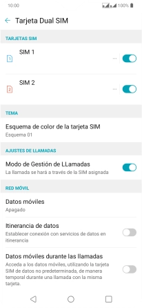 Pulsa el indicador junto a 
