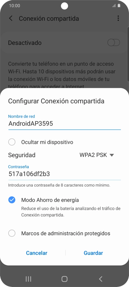 Pulsa en el campo bajo 