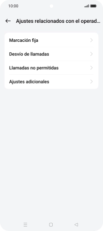 Pulsa Desvío de llamadas.
