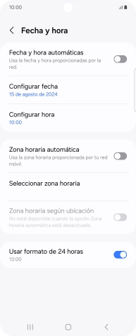 Pulsa el indicador junto a 