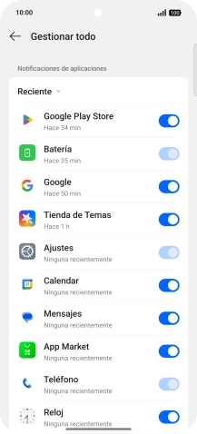 Pulsa la lista desplegable.