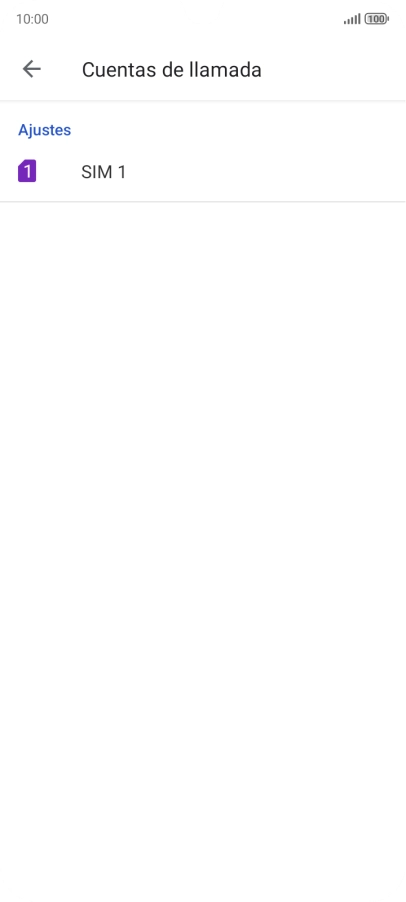 Pulsa el nombre de la tarjeta SIM.