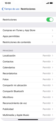 Pulsa la flecha hacia la izquierda.