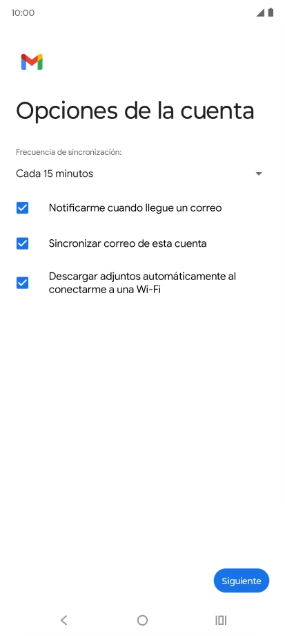 Pulsa la lista desplegable bajo 