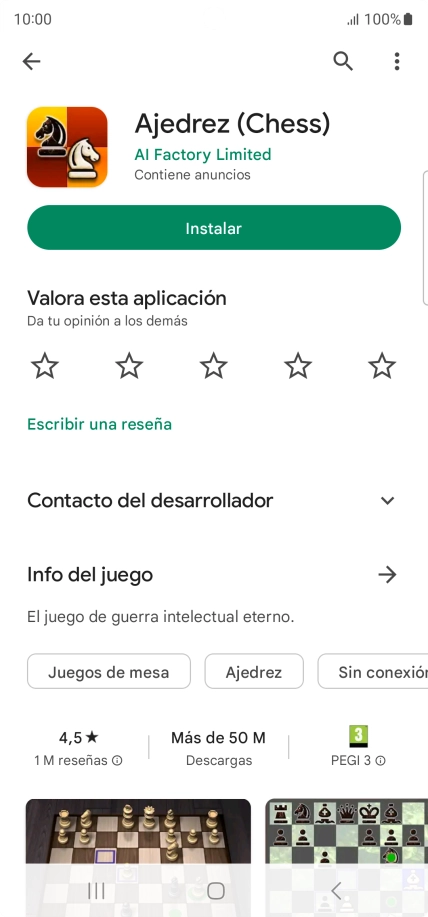 Pulsa la tecla de inicio para terminar y regresar a la pantalla de inicio.