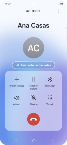 Pulsa Asistente de llamadas cuando tengas una llamada en curso. Pulsa Asistente de llamadas cuando tengas una llamada en curso.