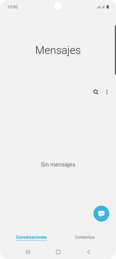 Pulsa el icono de menú.