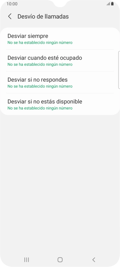 Pulsa la tecla de inicio para terminar y regresar a la pantalla de inicio.