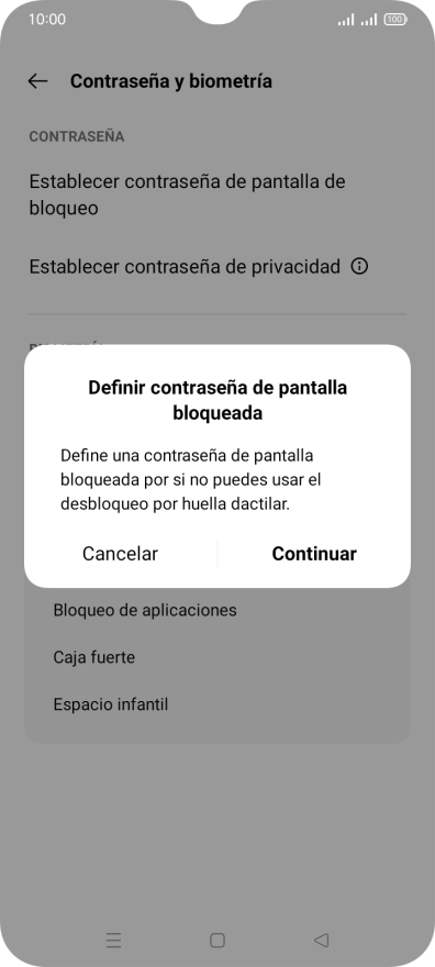 Pulsa Continuar.