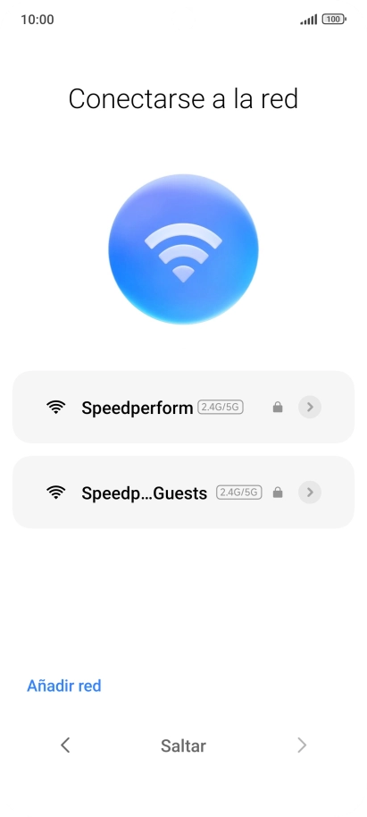 Pulsa la red wifi deseada. Pulsa la red wifi deseada.