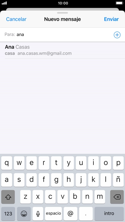 Pulsa el contacto deseado.
