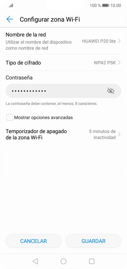 Pulsa Nombre de la red. Pulsa Nombre de la red.