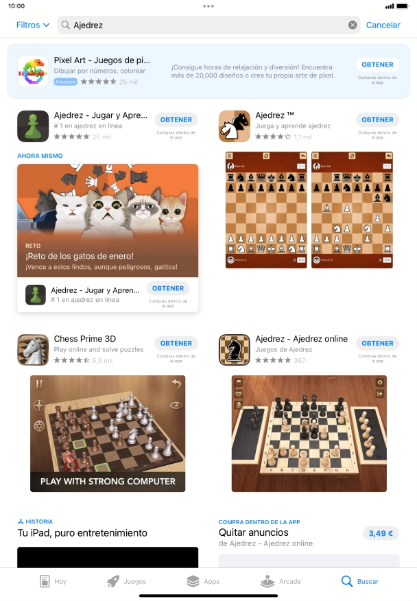 Pulsa la app deseada.