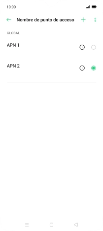 Pulsa la tecla de inicio para terminar y regresar a la pantalla de inicio.