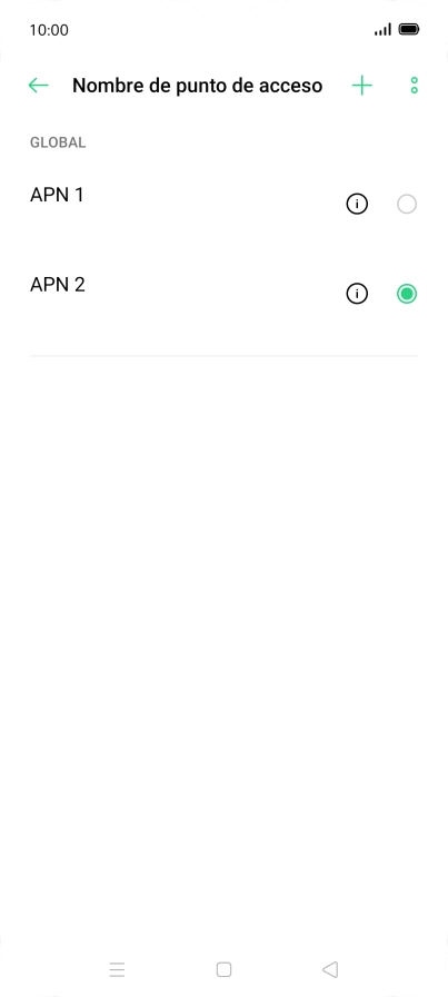 Pulsa la tecla de inicio para terminar y regresar a la pantalla de inicio.