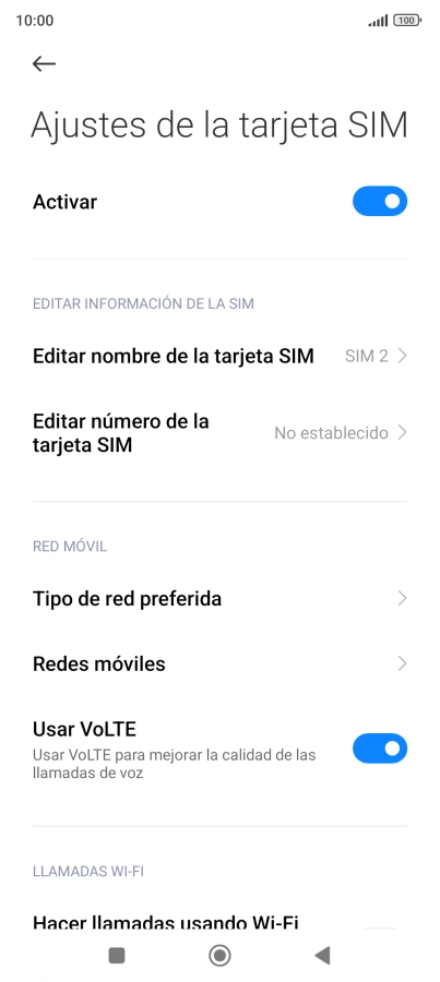 Pulsa el indicador junto a 