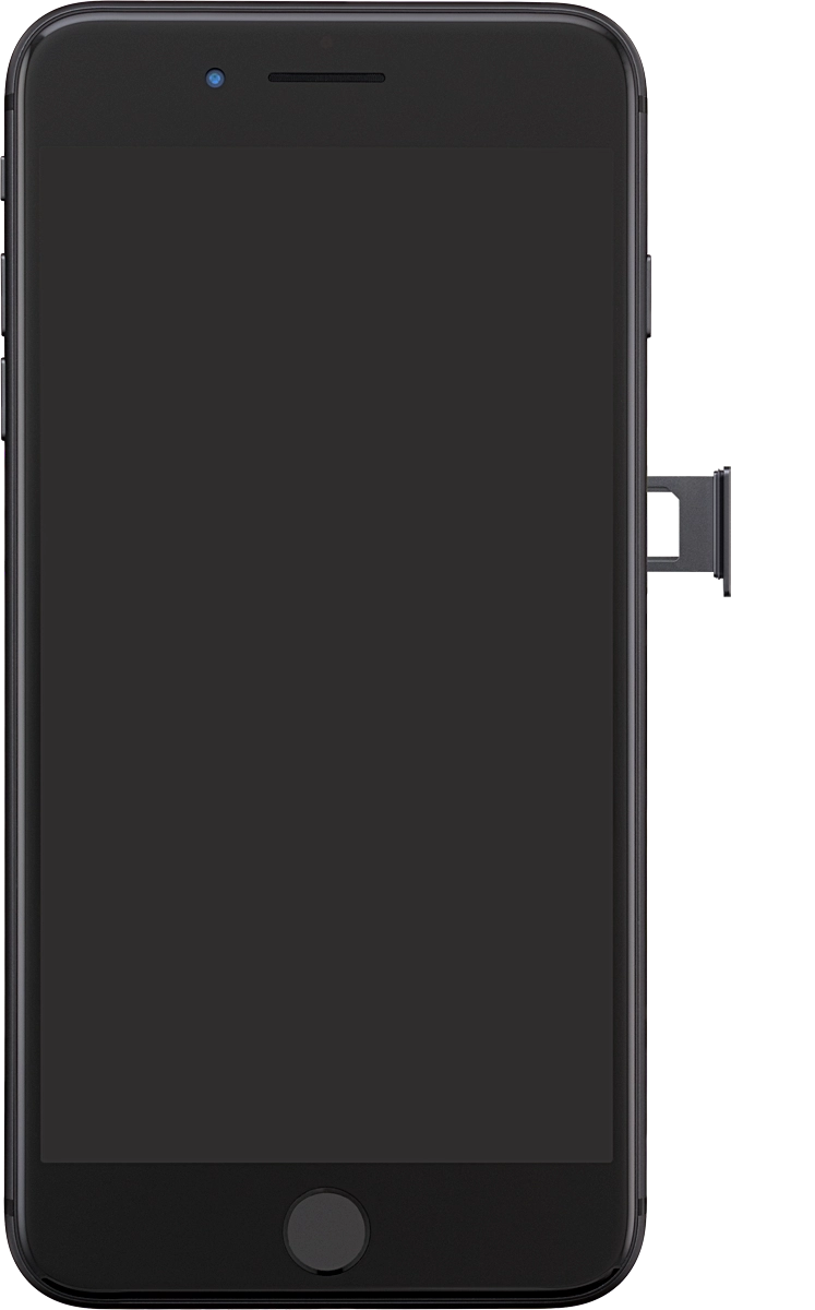 Retira el contenedor de la tarjeta SIM del teléfono.