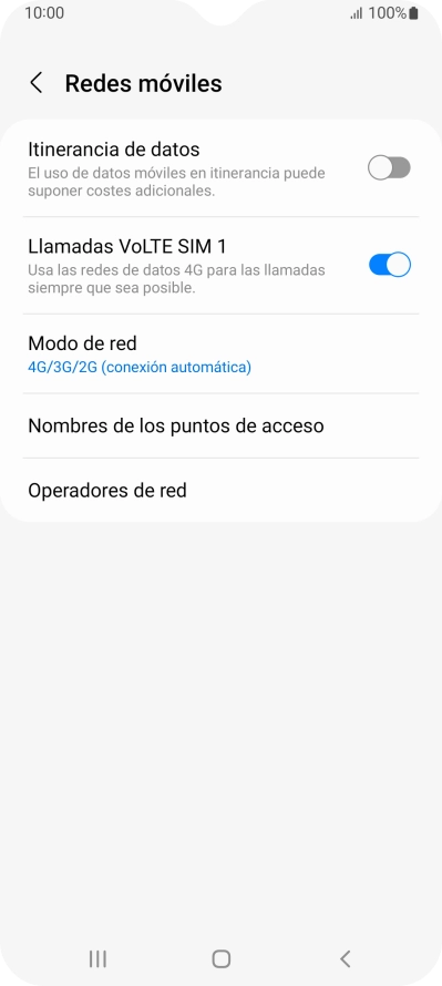 Pulsa el indicador junto a 