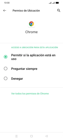Pulsa el ajuste deseado.
