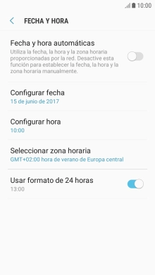 Pulsa el indicador junto a 