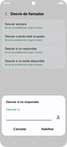 Introduce +34600132000 y pulsa Habilitar.