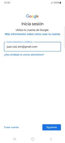 Pulsa Siguiente.