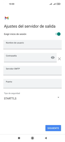 Pulsa el indicador junto a 
