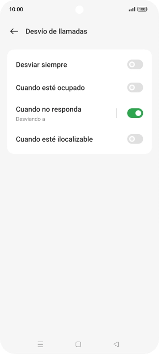 Pulsa la tecla de inicio para terminar y regresar a la pantalla de inicio.