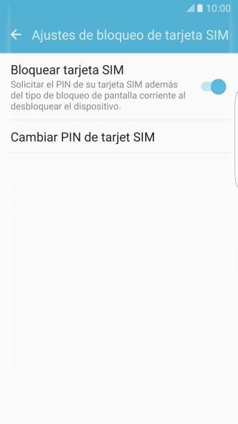 Pulsa el indicador junto a 