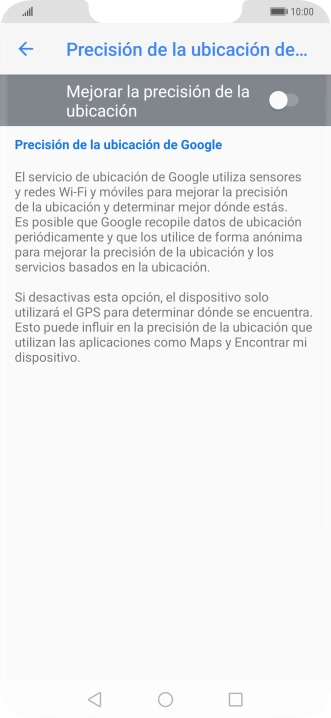 Si pulsas el indicador junto a 