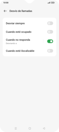 Pulsa la tecla de inicio para terminar y regresar a la pantalla de inicio.