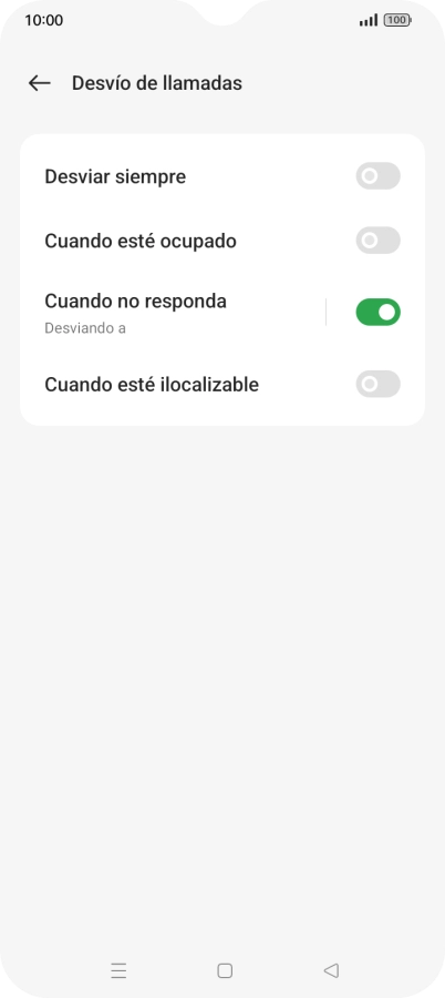 Pulsa la tecla de inicio para terminar y regresar a la pantalla de inicio.