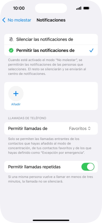 Pulsa la flecha hacia la izquierda.