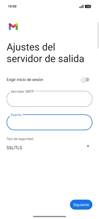 Pulsa Siguiente.
