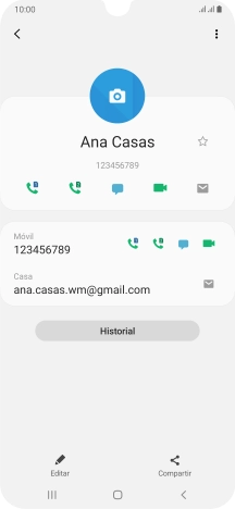 Pulsa el icono de llamada junto a la tarjeta SIM deseada. Pulsa el icono de llamada junto a la tarjeta SIM deseada.